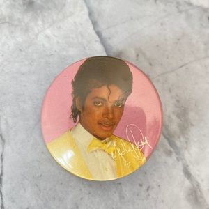 Vintage Michael Jackson Original 80’s Button